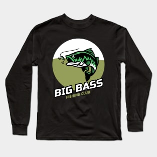 Big Bass Fishing Long Sleeve T-Shirt